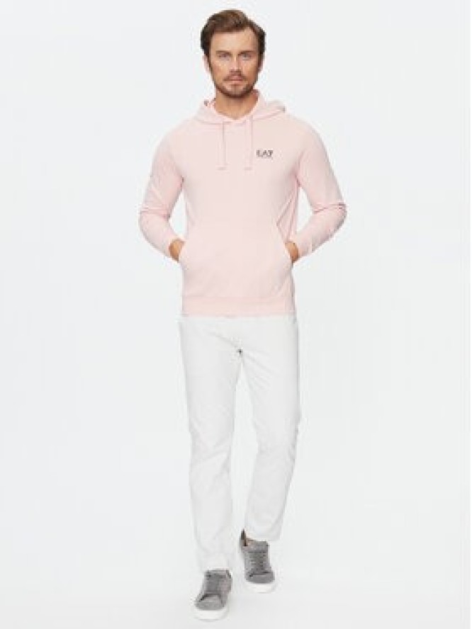 EA7 Emporio Armani Bluza 8NPM04 PJ05Z 1418 Różowy Regular Fit