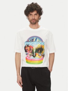 HUGO T-Shirt Duwood 50538512 Biały Relaxed Fit