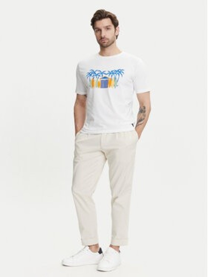 Ysabel Mora T-Shirt 90514 Biały Regular Fit