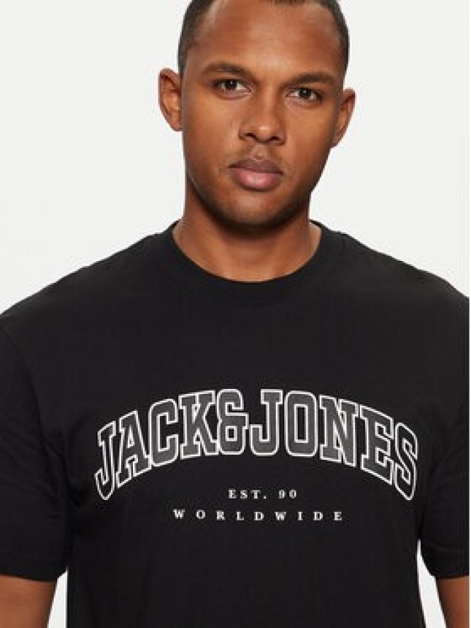 Jack & Jones T-Shirt 12257579 Czarny Relaxed Fit