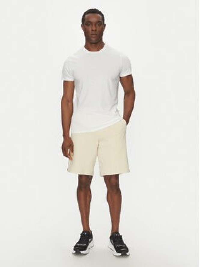 EA7 Emporio Armani Szorty sportowe 7M000544 AF12660 U1079 Écru Regular Fit