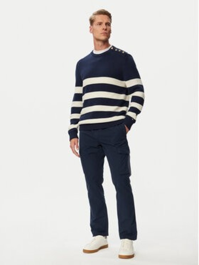 Tommy Hilfiger Spodnie cargo Denton MW0MW39695 Granatowy Cargo Fit