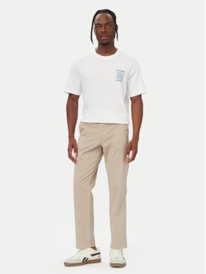 Jack & Jones T-Shirt Jake 12294944 Biały Relaxed Fit