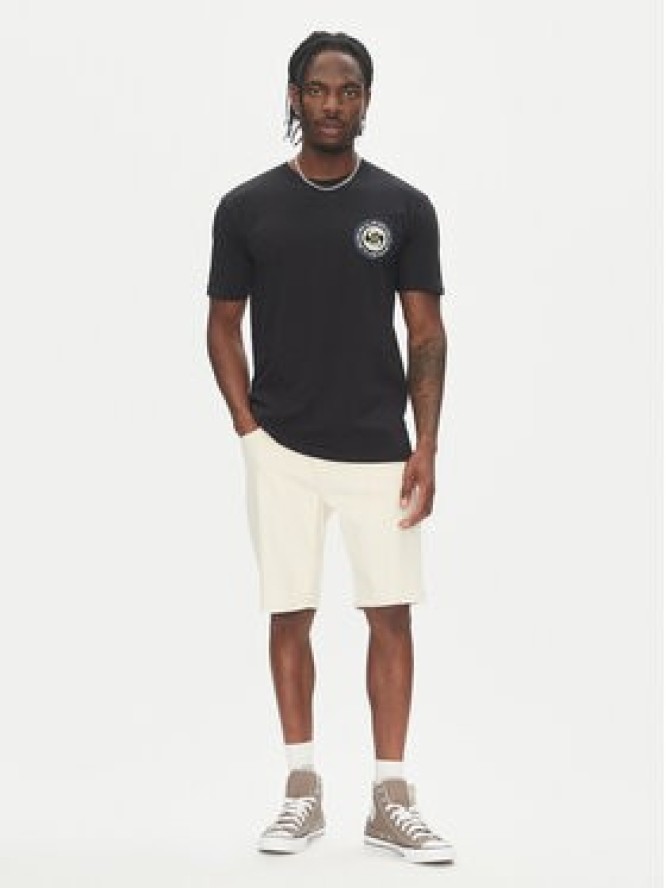 Quiksilver T-Shirt Circle Back Ss EQYZT08054 Czarny Regular Fit