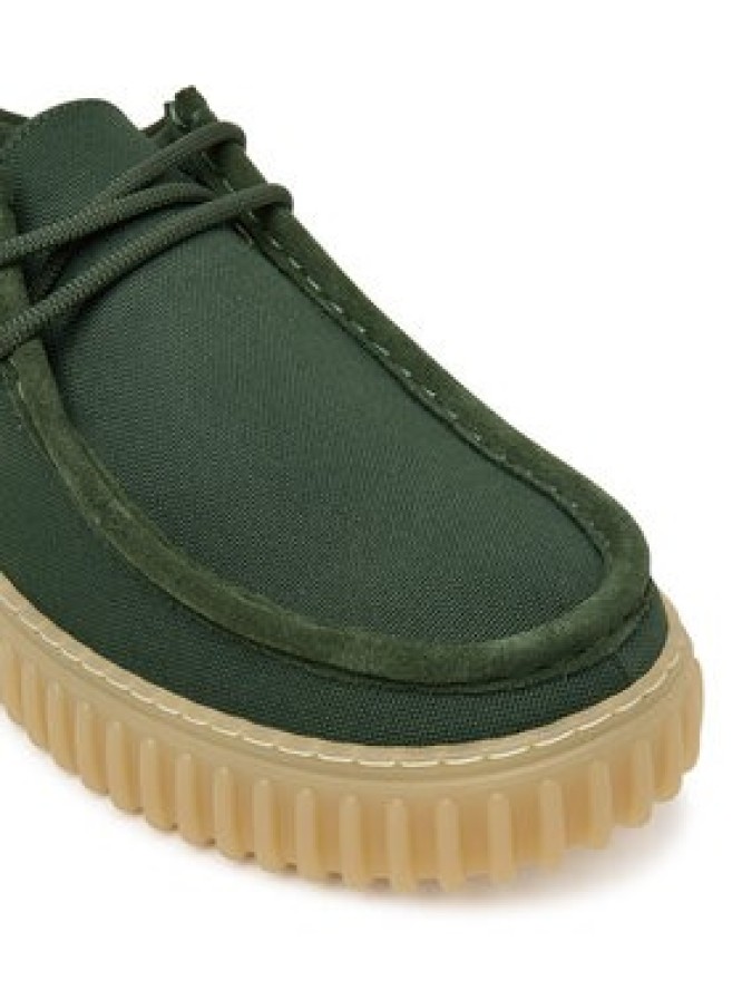 Clarks Półbuty Torhill Lo 26186160 Zielony