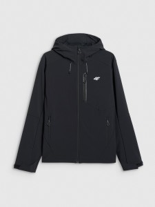 4F Kurtka softshell wiatroodporna membrana 8000 męska - czarna L