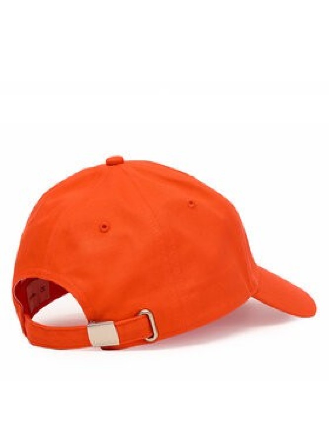 Calvin Klein Czapka z daszkiem Monologo Embroidery Baseball Cap LV04G5004G Pomarańczowy