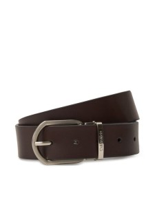 Calvin Klein Pasek Męski Adj Casual Round 35Mm K50K512838 Brązowy