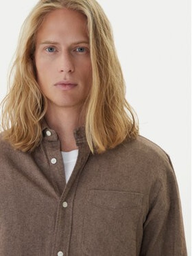 Jack & Jones Koszula Blubrook 12282353 Beżowy Regular Fit