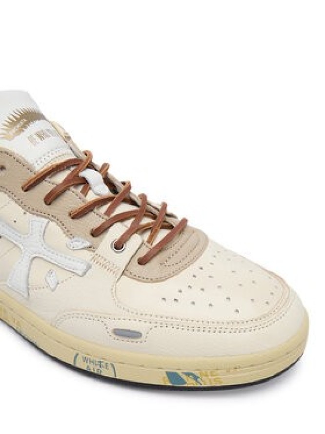 Premiata Sneakersy Bskt Clay Var 8163 Kremowy