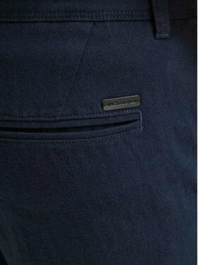 Jack & Jones Chinosy Marco Bowie 12279659 Niebieski Slim Fit