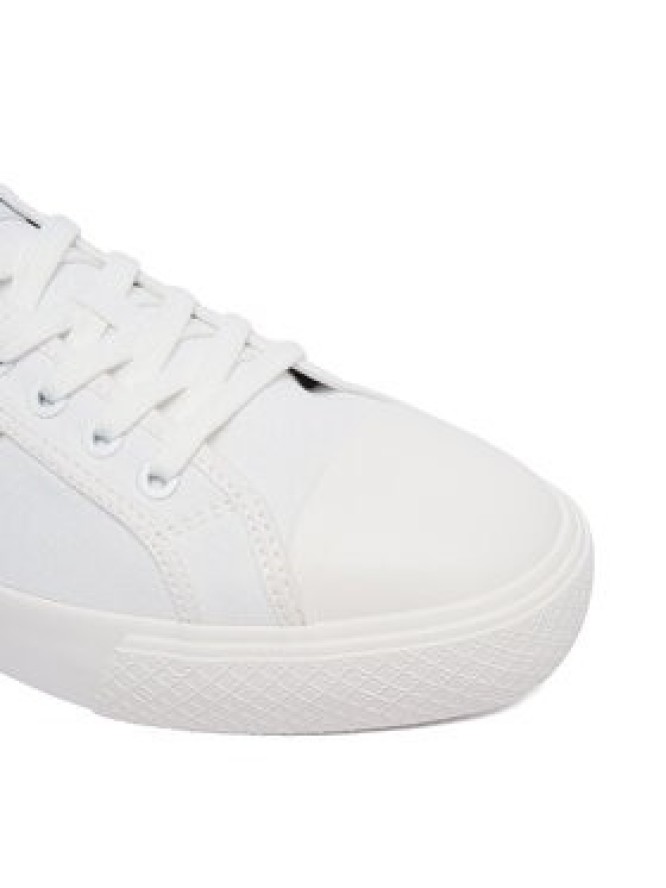 Calvin Klein Trampki Vulc Laceup Cv HM0HM02121 Biały