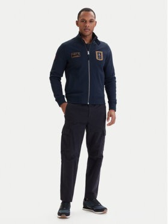 Aeronautica Militare Bluza 261FE2102UF00679 Granatowy Regular Fit
