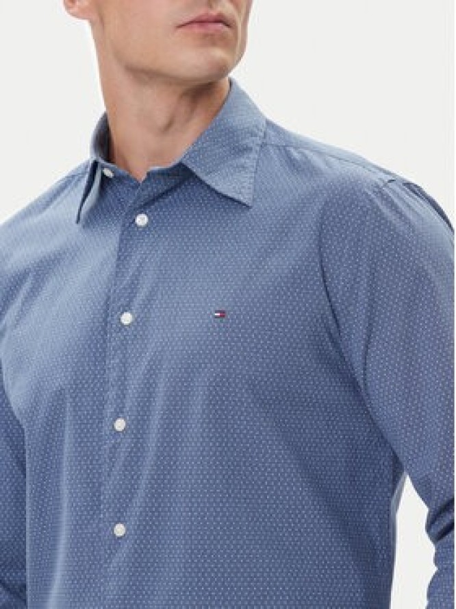 Tommy Hilfiger Koszula MW0MW39438 Niebieski Regular Fit