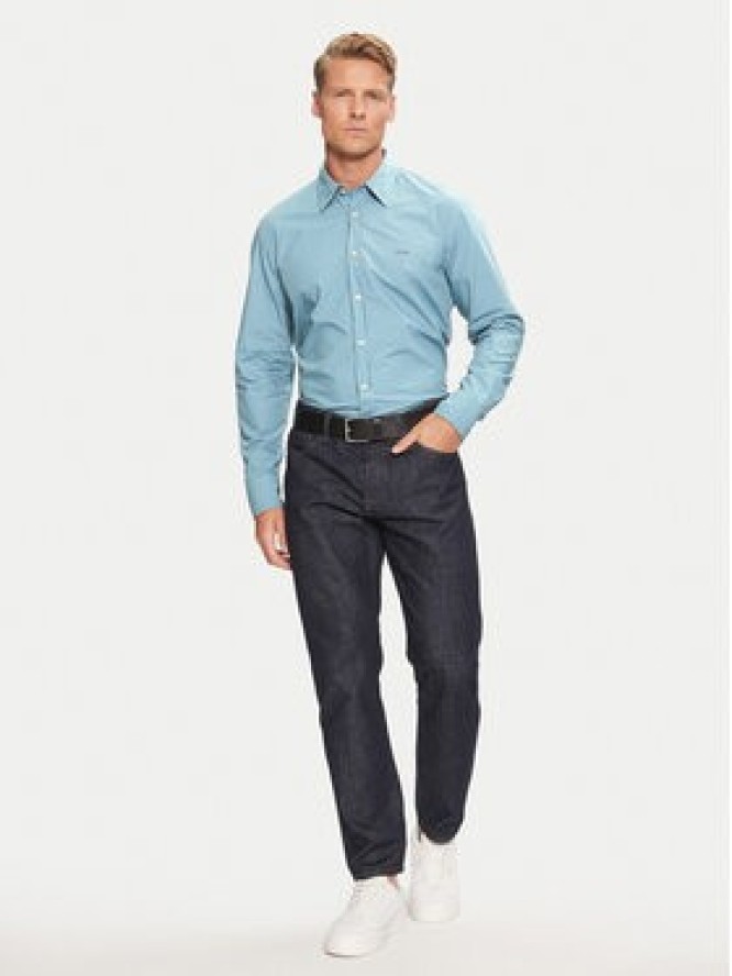 Boss Koszula Relegant 50518304 Niebieski Regular Fit