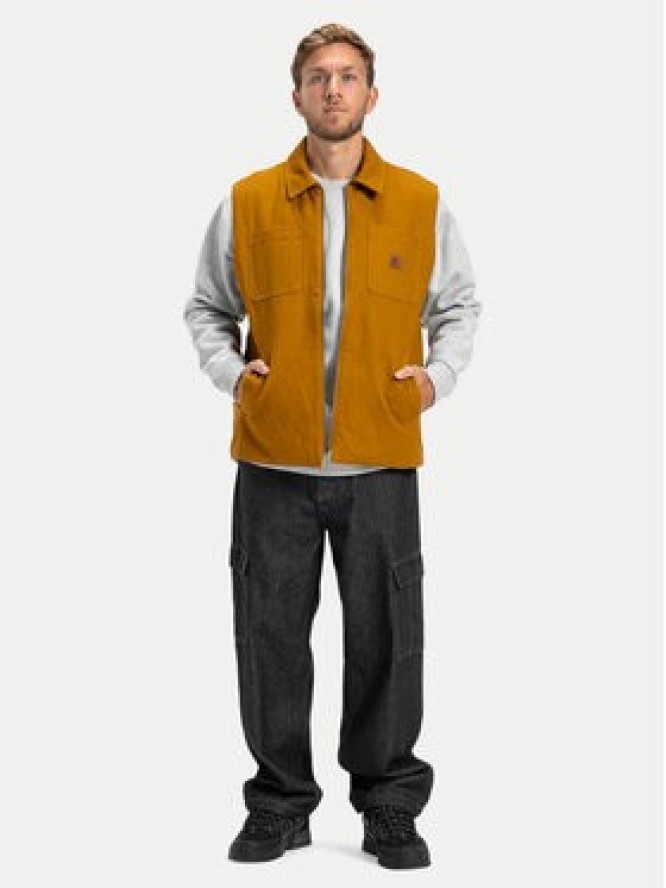 DC Shoes Bezrękawnik Keyless EDYJK03264 Brązowy Regular Fit