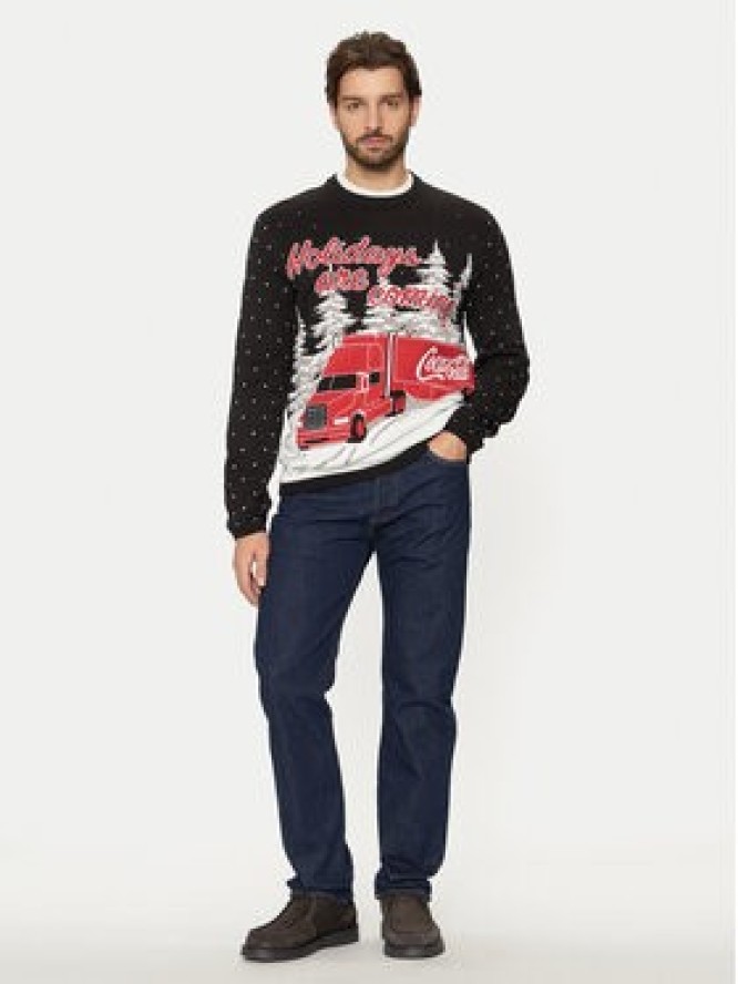 Only & Sons Sweter Xmas 22031176 Granatowy Regular Fit