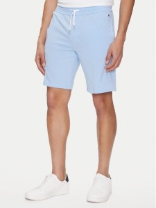 Tommy Hilfiger Szorty sportowe UM0UM03364 Błękitny Regular Fit