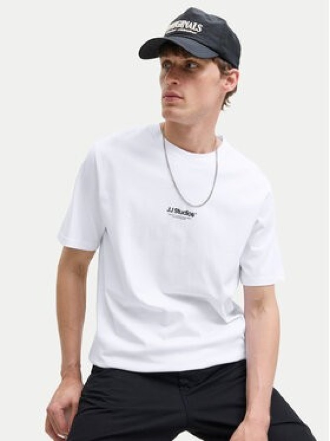 Jack & Jones T-Shirt Soho 12278787 Biały Relaxed Fit