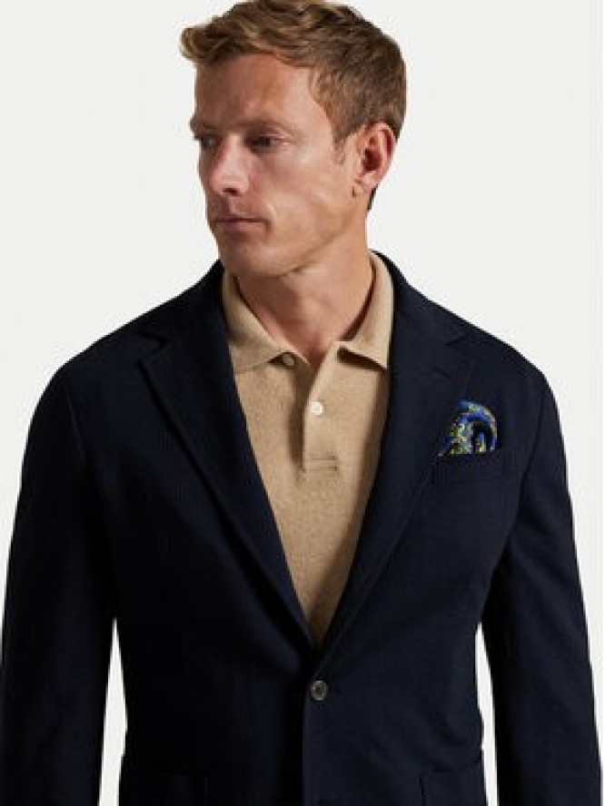 Polo Ralph Lauren Marynarka 715966393001 Granatowy Modern Fit