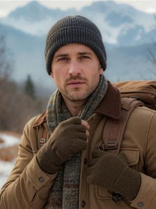 Rękawiczki mitenki 2 pack - zielony