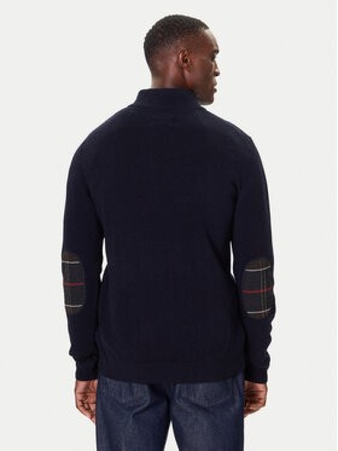 Barbour Sweter Holden MKN0837NY91 Granatowy Regular Fit