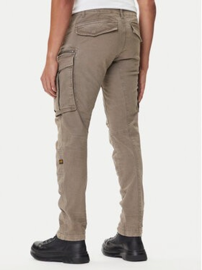 G-Star Raw Spodnie materiałowe Rovic Zip 3D D02190-E172 Beżowy Tapered Fit