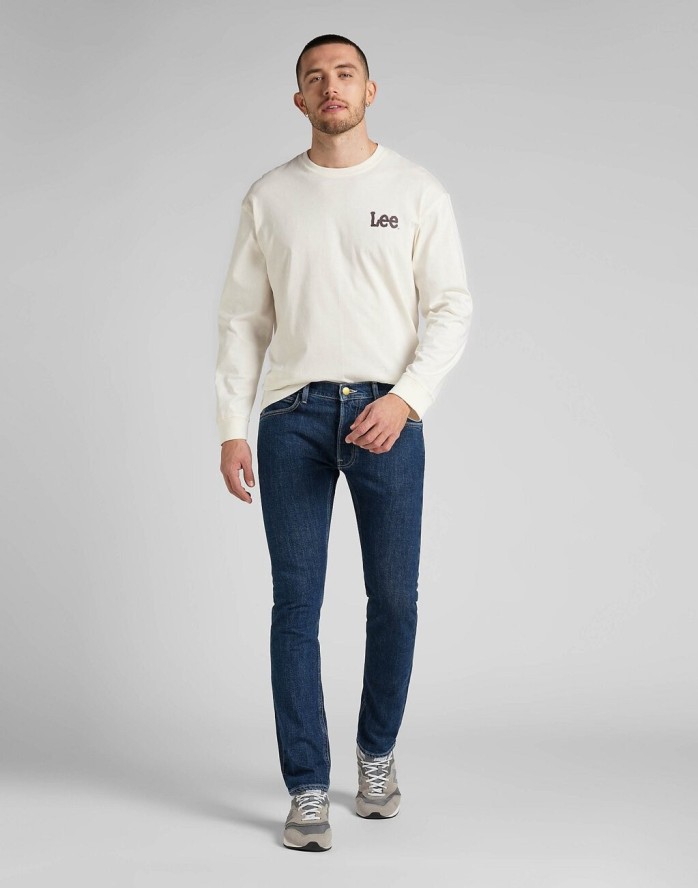 LEE LUKE BUTTON FLY MĘSKIE SPODNIE JEANSOWE STONE ESME L70SNIWF 112322027