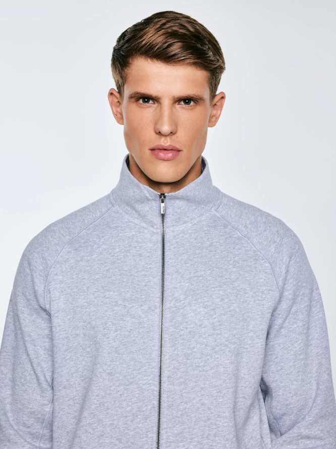 Bluza męska rozpinana szara Madorol 901