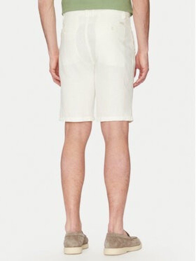 Blend Szorty materiałowe 20717870 Biały Regular Fit