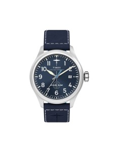 Timex Zegarek Timex x Pan Am® Waterbury Ace TW2Y38800 Granatowy