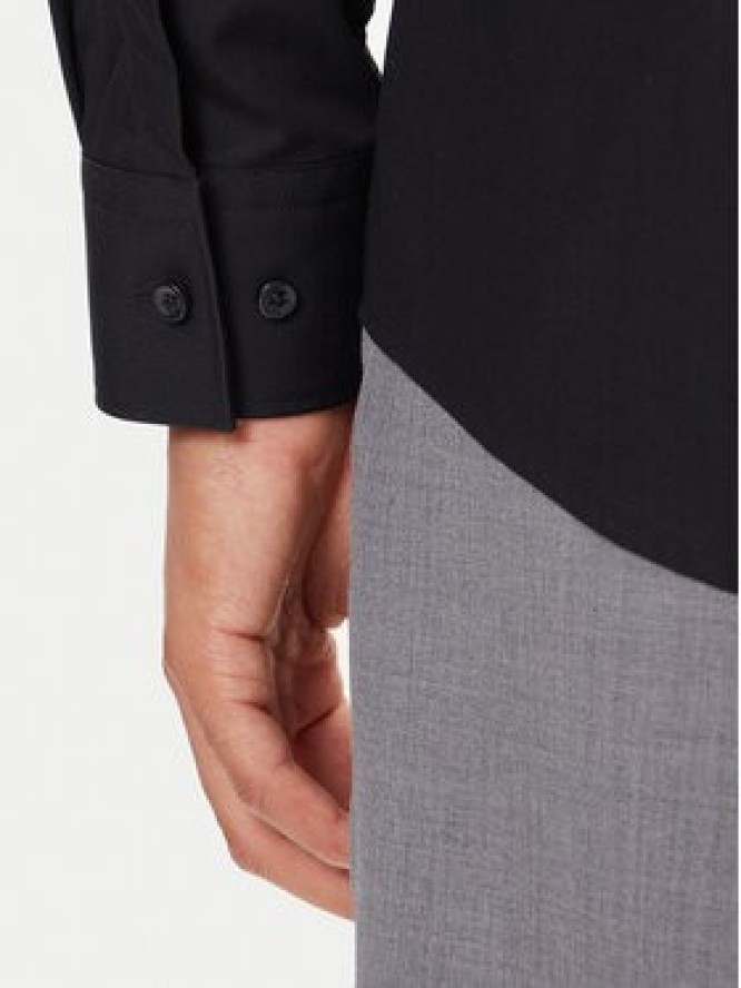 HUGO Koszula Keidi 50549775 Czarny Slim Fit