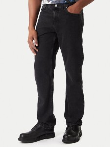 Karl Lagerfeld Jeans Jeansy B1M10039 Czarny Straight Fit