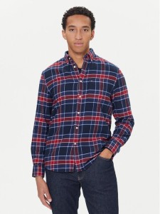 Tommy Hilfiger Koszula Hero MW0MW40473 Granatowy Regular Fit