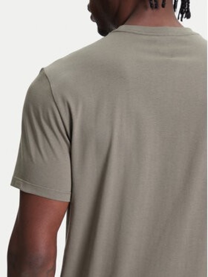 Calvin Klein T-Shirt Box Tape Graphic LV04RC854G Zielony Regular Fit