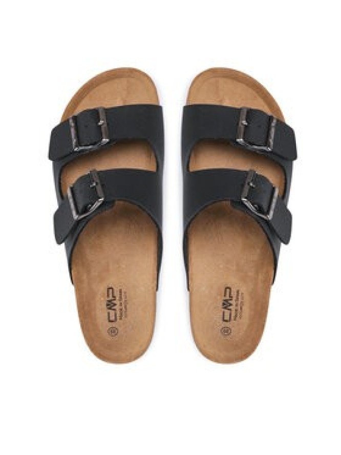 CMP Klapki Eco Thalitha Slipper 3Q91017 Czarny