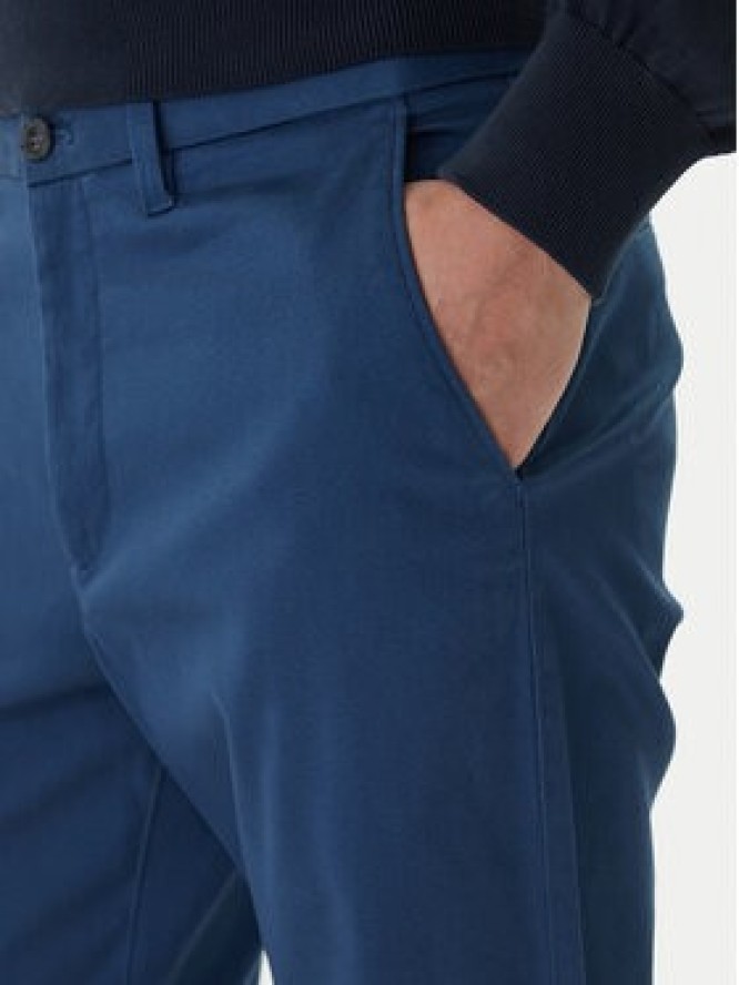 Calvin Klein Chinosy LV040EM633 Niebieski Slim Fit
