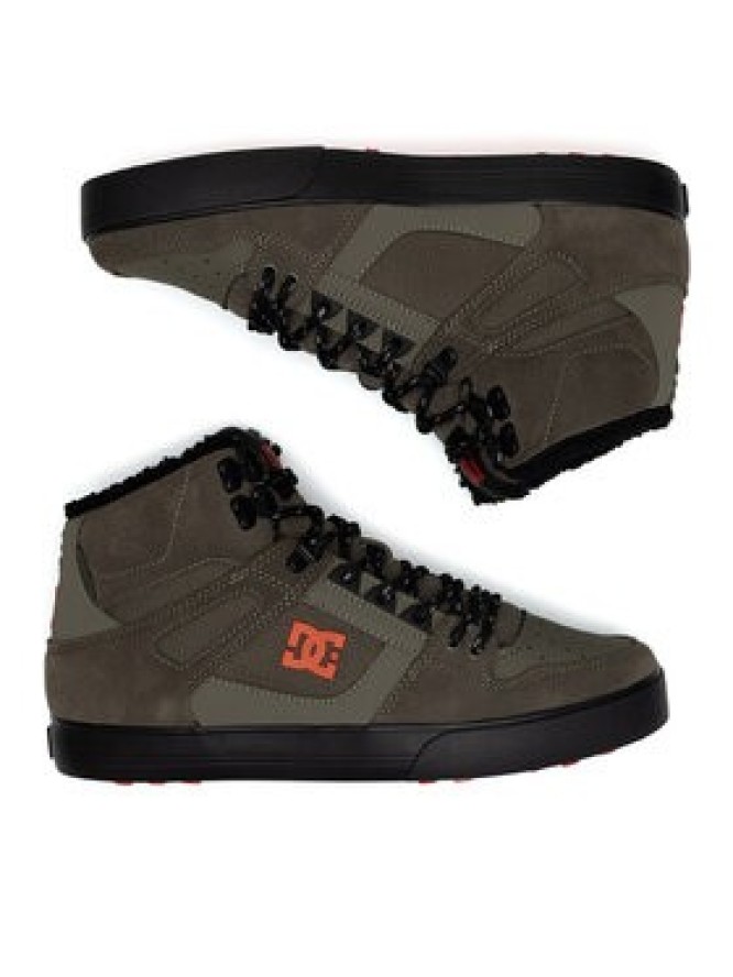 DC Shoes Sneakersy PURE HIGH-TOP WC WNT ADYS400047-DOO Zielony
