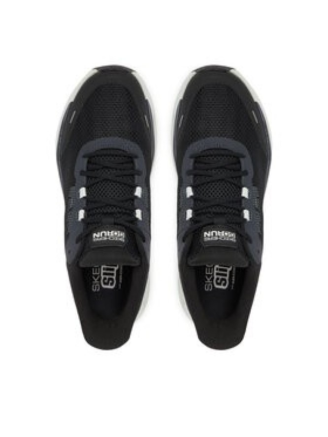 Skechers Buty do biegania Max Cushioning Glide-Step 220422 BKGY Czarny