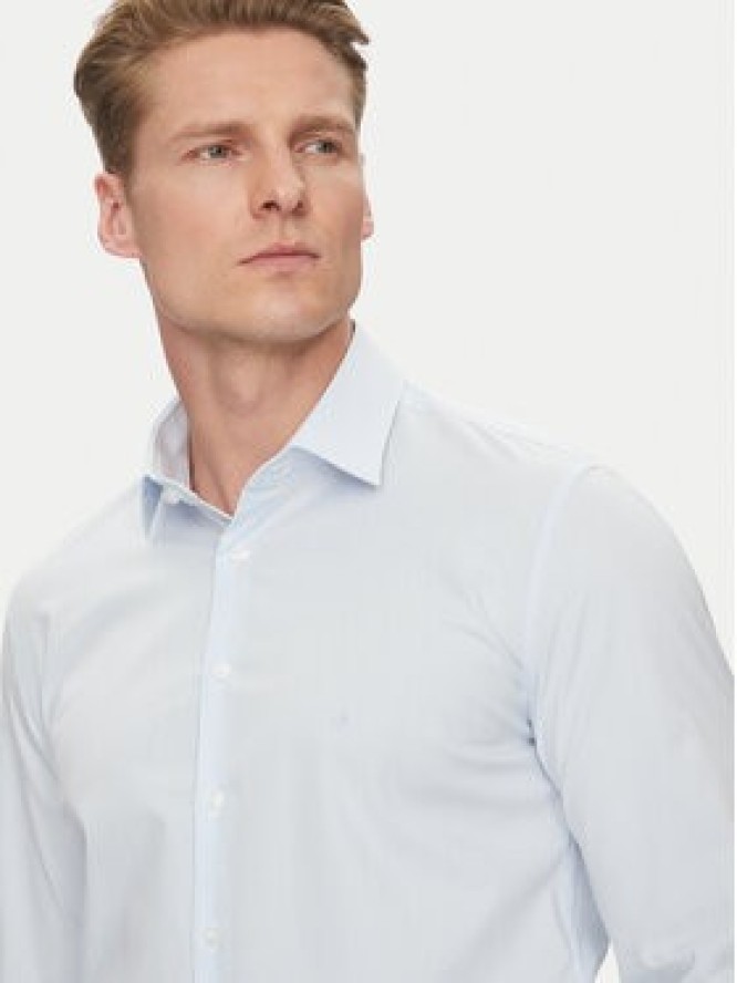 Calvin Klein Koszula K10K114301 Błękitny Slim Fit