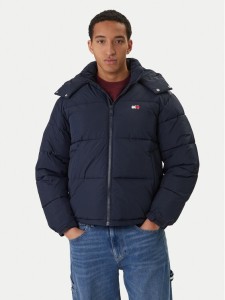 Tommy Jeans Kurtka zimowa DM0DM22730 Granatowy Regular Fit