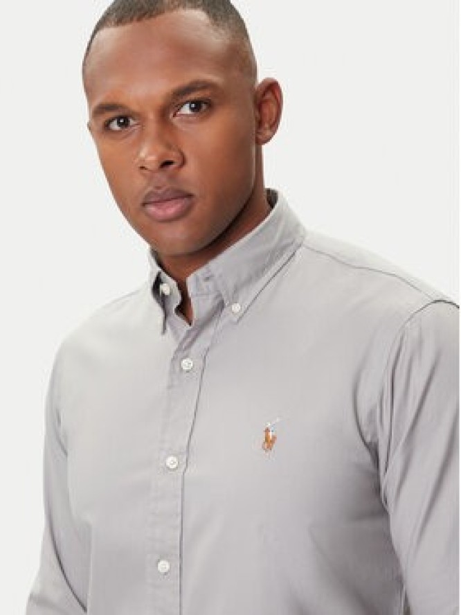 Polo Ralph Lauren Koszula 710P06688004 Szary Custom Fit