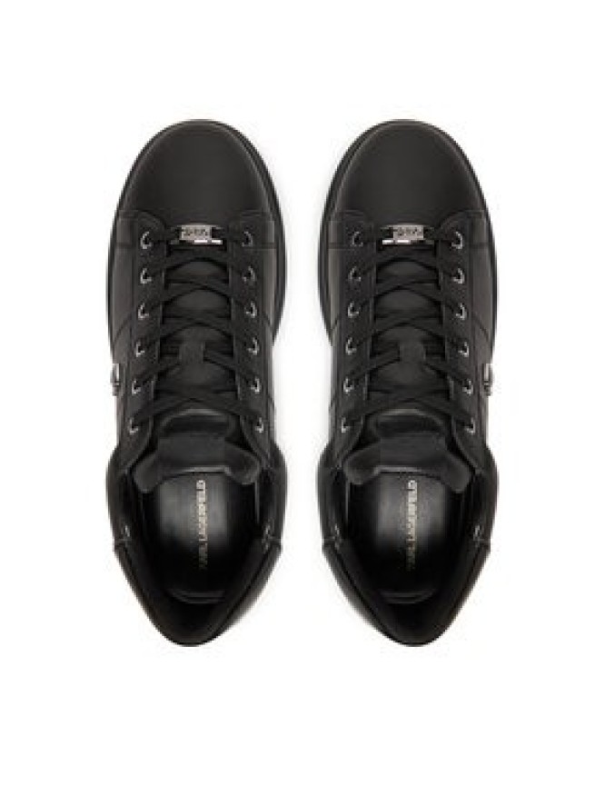 KARL LAGERFELD Sneakersy KL52534E 00X Czarny