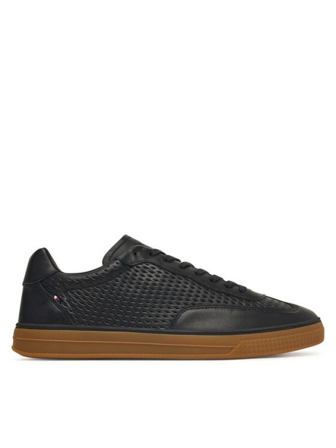 Tommy Hilfiger Sneakersy Lo Lux Cut Out FM0FM05926 Czarny