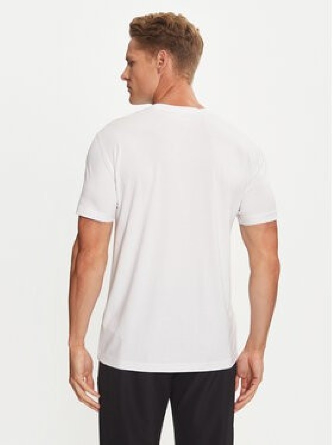 EA7 Emporio Armani T-Shirt 8NPT16 PJRGZ 1100 Biały Regular Fit