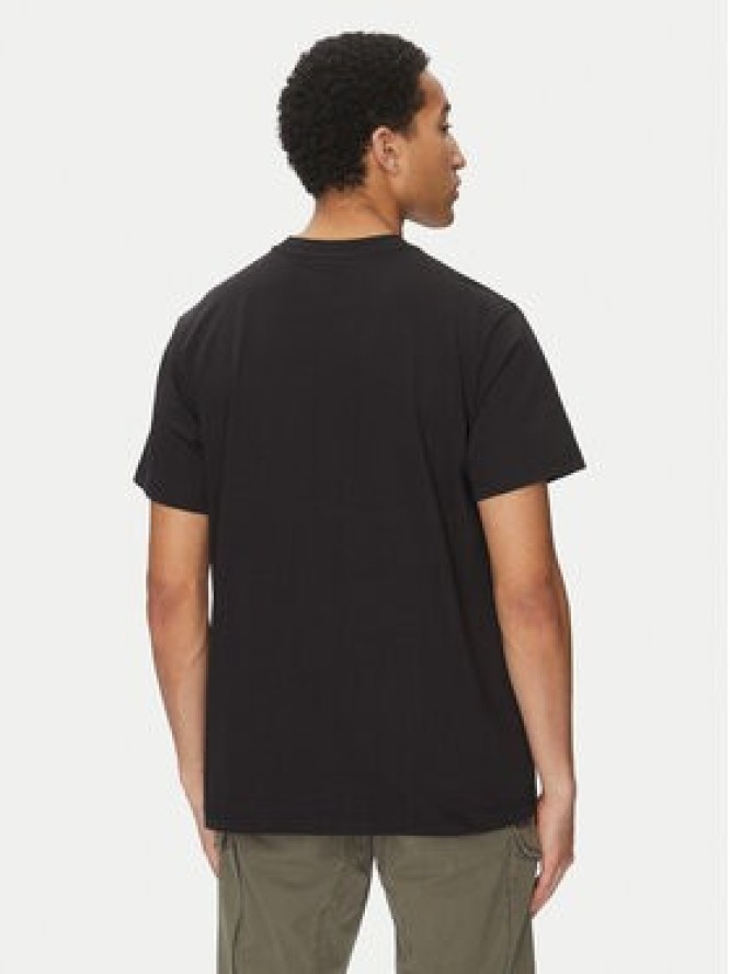 G-Star Raw T-Shirt Floock G-Script D25148-C784 Czarny Regular Fit