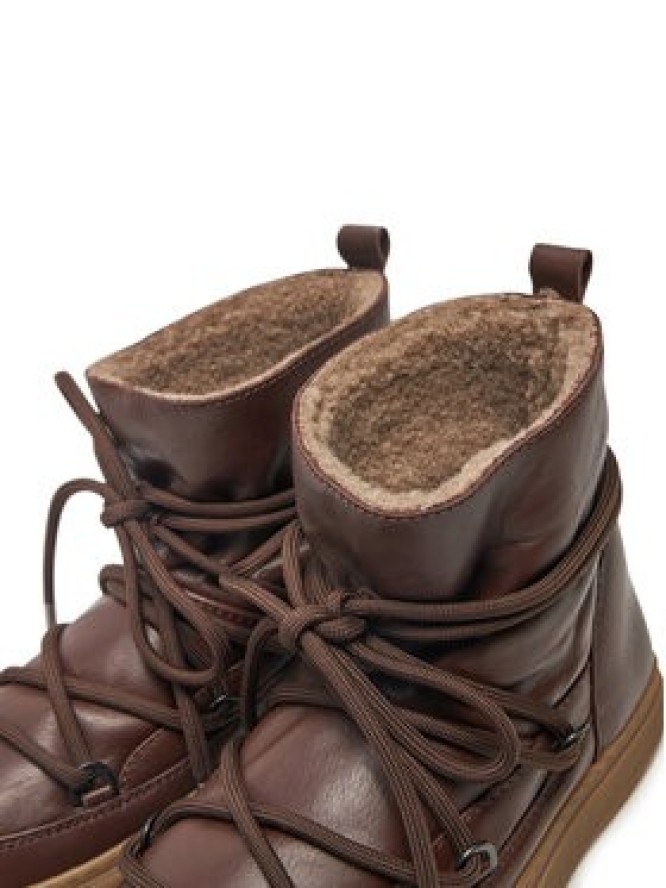 Inuikii Śniegowce Full Leather 55102-087 Brązowy