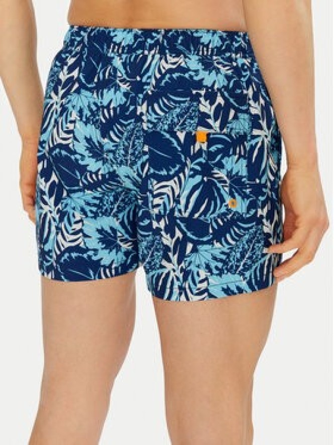 Save The Duck Szorty kąpielowe DW1222M SIPO20 Niebieski Regular Fit