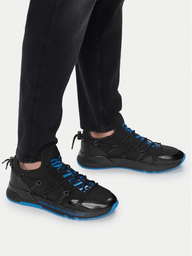 Versace Jeans Couture Sneakersy 80YA3SA6 Niebieski