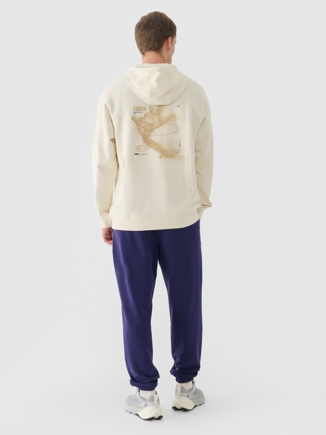 4F Spodnie dresowe joggery męskie - granatowe M